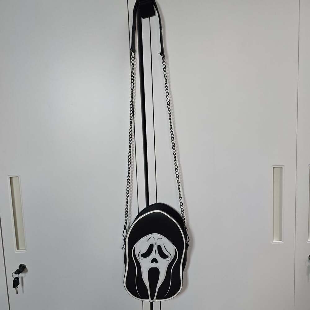 Ghost Face Crossbody Bag Halloween Purse